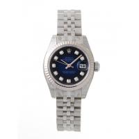 ロレックススーパーコピー ROLEX パーペチュアル デイトジャスト レディース 179174G ブルーグラデーション