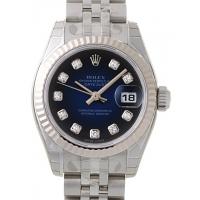 ロレックススーパーコピー ROLEX パーペチュアル デイトジャスト レディース 179174G ブルーグラデーション