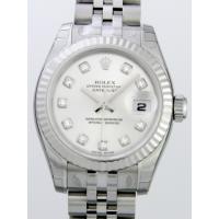 ロレックススーパーコピー ROLEX パーペチュアル デイトジャスト レディース 179174G シルバー