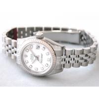 ロレックススーパーコピー ROLEX パーペチュアル デイトジャスト レディース 179174G ホワイト
