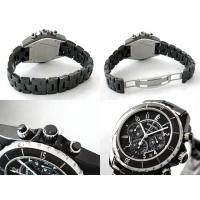 シャネルスーパーコピー j12 H0940 41mm クロノグラフ ブラックセラミックブレス ブラック