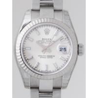 ロレックススーパーコピー ROLEX パーペチュアル デイトジャスト レディース 179174 オイスターブレス シルバーバー