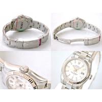 ロレックススーパーコピー ROLEX パーペチュアル デイトジャスト レディース 179174 オイスターブレス シルバーバー