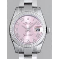 ロレックススーパーコピー ROLEX パーペチュアル デイトジャスト レディース 179174 オイスターブレス ピンクローマ