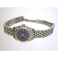 ロレックススーパーコピー ROLEX パーペチュアル デイトジャスト レディース 179174 ブルーコンセントリックアラビア