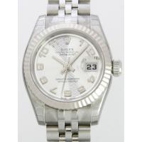 ロレックススーパーコピー ROLEX パーペチュアル デイトジャスト レディース 179174 シルバーコンセントリックアラビア