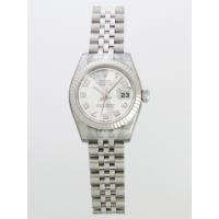 ロレックススーパーコピー ROLEX パーペチュアル デイトジャスト レディース 179174 シルバーコンセントリックアラビア