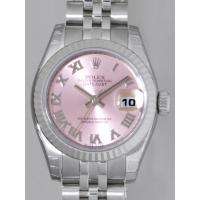 ロレックススーパーコピー ROLEX パーペチュアル デイトジャスト レディース 179174 ピンクローマ