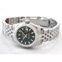 ロレックススーパーコピー ROLEX パーペチュアル デイトジャスト レディース 179174 ブラックバー
