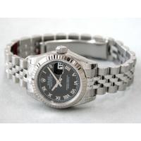 ロレックススーパーコピー ROLEX パーペチュアル デイトジャスト レディース 179174 ブラックローマ
