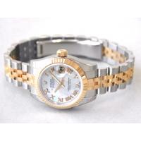 ロレックススーパーコピー ROLEX パーペチュアル デイトジャスト レディース 179173NR ホワイトシェルローマ