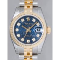 ロレックススーパーコピー ROLEX パーペチュアル デイトジャスト レディース 179173J ブルーコンピューター