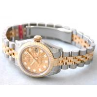 ロレックススーパーコピー ROLEX パーペチュアル デイトジャスト レディース 179173J シャンパンコンピューター