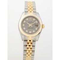 ロレックススーパーコピー ROLEX パーペチュアル デイトジャスト レディース 179173G グレー