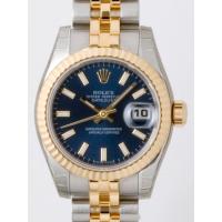 ロレックススーパーコピー ROLEX パーペチュアル デイトジャスト レディース 179173 ブルーバー