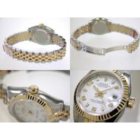 ロレックススーパーコピー ROLEX パーペチュアル デイトジャスト レディース 179173 ホワイト飛びアラビア