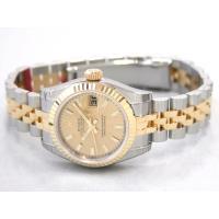 ロレックススーパーコピー ROLEX パーペチュアル デイトジャスト レディース 179173 シャンパンバー