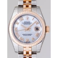 ロレックススーパーコピー ROLEX パーペチュアル デイトジャスト レディース 179171NR ホワイトシェルローマ