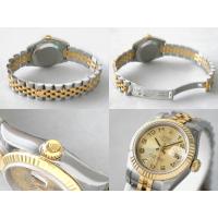 ロレックススーパーコピー ROLEX パーペチュアル デイトジャスト レディース 179173 シャンパンコンセントリックアラビア