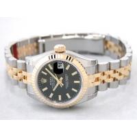 ロレックススーパーコピー ROLEX パーペチュアル デイトジャスト レディース 179173 ブラックバー