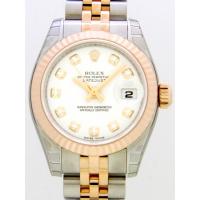 ロレックススーパーコピー ROLEX パーペチュアル デイトジャスト レディース 179171G ホワイト