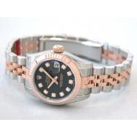 ロレックススーパーコピー ROLEX パーペチュアル デイトジャスト レディース 179171G ブラック