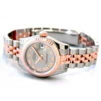ロレックススーパーコピー ROLEX パーペチュアル デイトジャスト レディース 179171 グレーローマ