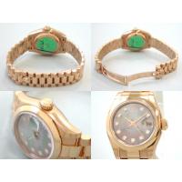 ロレックススーパーコピー ROLEX パーペチュアル デイトジャスト レディース 179165NG プレジデントブレス ブラックシェル