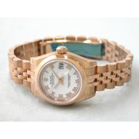 ロレックススーパーコピー ROLEX パーペチュアル デイトジャスト レディース 179165 ジュビリーブレス ホワイトローマ