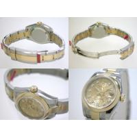 ロレックススーパーコピー ROLEX パーペチュアル デイトジャスト レディース 179163J オイスターブレス 10Pダイヤ シャンパンコンピューター
