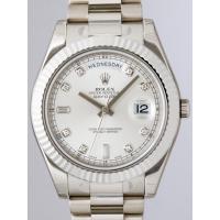 ロレックススーパーコピー ROLEX デイデイトII 218239A プレジデントブレス シルバー