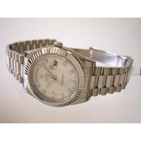 ロレックススーパーコピー ROLEX デイデイトII 218239A プレジデントブレス シルバー