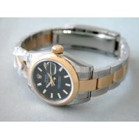 ロレックススーパーコピー ROLEX パーペチュアル デイトジャスト レディース 179163 オイスターブレス ブラック