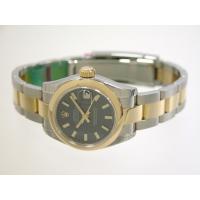 ロレックススーパーコピー ROLEX パーペチュアル デイトジャスト レディース 179163 オイスターブレス ブルーバー