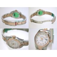 ロレックススーパーコピー ROLEX パーペチュアル デイトジャスト レディース 179161G オイスターブレス ホワイト