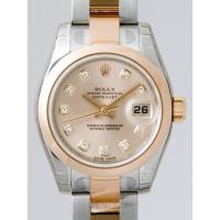 ロレックススーパーコピー ROLEX パーペチュアル デイトジャスト レディース 179161G オイスターブレス ピンク