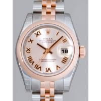 ロレックススーパーコピー ROLEX パーペチュアル デイトジャスト レディース 179161 ジュビリーブレス ピンクローマ