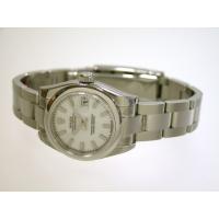 ロレックススーパーコピー ROLEX パーペチュアル デイトジャスト レディース 179160 オイスターブレス ホワイトバー