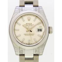 ロレックススーパーコピー ROLEX パーペチュアル デイトジャスト レディース 179160 オイスターブレス シルバー