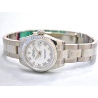 ロレックススーパーコピー ROLEX パーペチュアル デイトジャスト レディース 179179 オイスターブレス ホワイトローマ