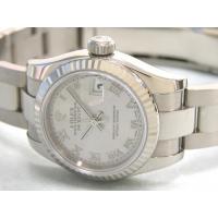 ロレックススーパーコピー ROLEX パーペチュアル デイトジャスト レディース 179179 オイスターブレス グレーローマ