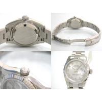 ロレックススーパーコピー ROLEX パーペチュアル デイトジャスト レディース 179179 オイスターブレス グレーローマ
