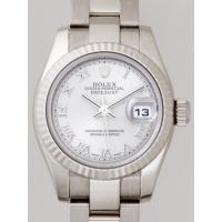 ロレックススーパーコピー ROLEX パーペチュアル デイトジャスト レディース 179179 オイスターブレス グレーローマ
