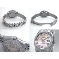 ロレックススーパーコピー ROLEX パーペチュアル デイトジャスト レディース 179174NR ピンクシェルローマ