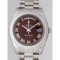 ロレックススーパーコピー ROLEX デイデイトII 218239 プレジデントブレス ブラウンローマ