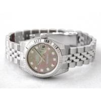 ロレックススーパーコピー ROLEX パーペチュアル デイトジャスト レディース 179174NG ブラックシェル