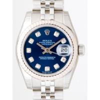 ロレックススーパーコピー ROLEX パーペチュアル デイトジャスト レディース 179174G ブルー