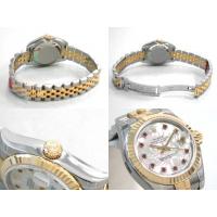 ロレックススーパーコピー ROLEX パーペチュアル デイトジャスト レディース 179173NGR 10Pルビー ホワイトシェル