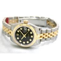 ロレックススーパーコピー ROLEX パーペチュアル デイトジャスト レディース 179173J ブラックコンピューター