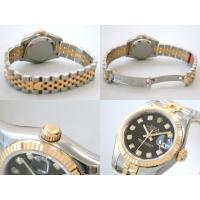 ロレックススーパーコピー ROLEX パーペチュアル デイトジャスト レディース 179173G ブラック